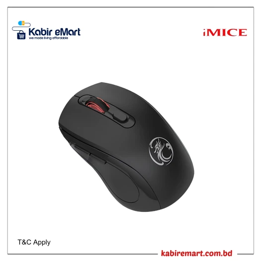 IMICE W-718 Rechargeable Bluetooth Dual Wireless Mouse