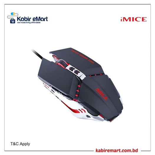 iMICE T80 Gamer Customizable Gaming Mouse