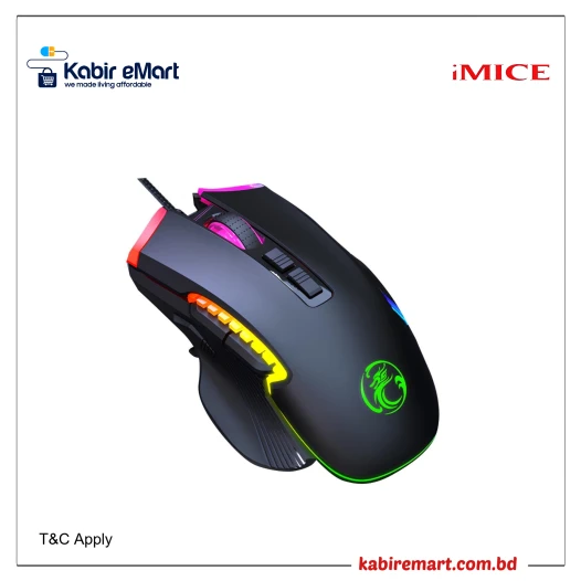 IMICE T70 RGB USB Wired Gaming Mouse
