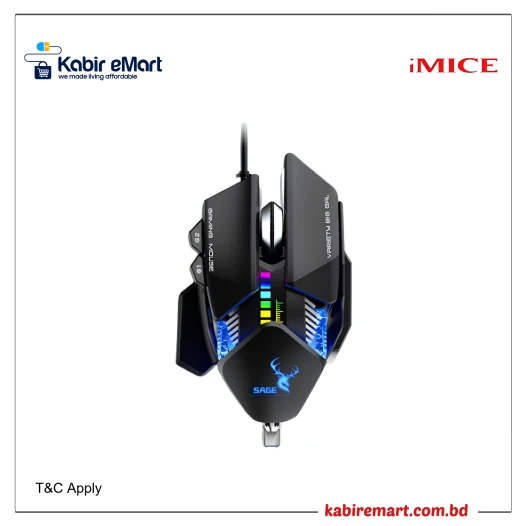 IMICE SAGE T93 Professional USB LED RGB Gaming Mouse